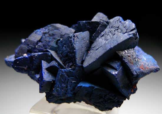 Azurite from Blue Mine, Chessy, Rhone-Alpes, France [db_pics/pics/e643b.jpg]