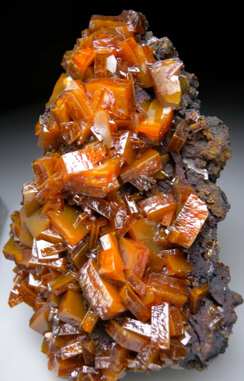 Wulfenite from Los Lamentos, Chihuahua, Mexico [db_pics/pics/fm357b.jpg]