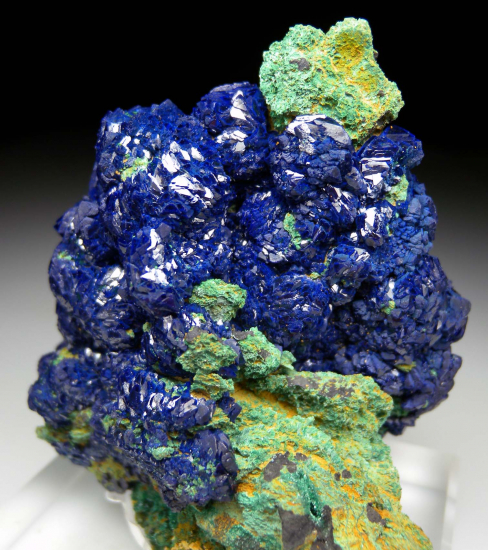 Azurite with Malachite from Nevada Lode Claim, La Sal, San Juan Co., Utah, USA [db_pics/pics/fm359d.jpg]