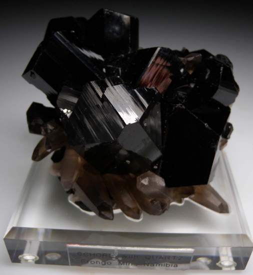 Schorl with Quartz from Erongo Mtns., Namibia [db_pics/pics/fm430c.jpg]