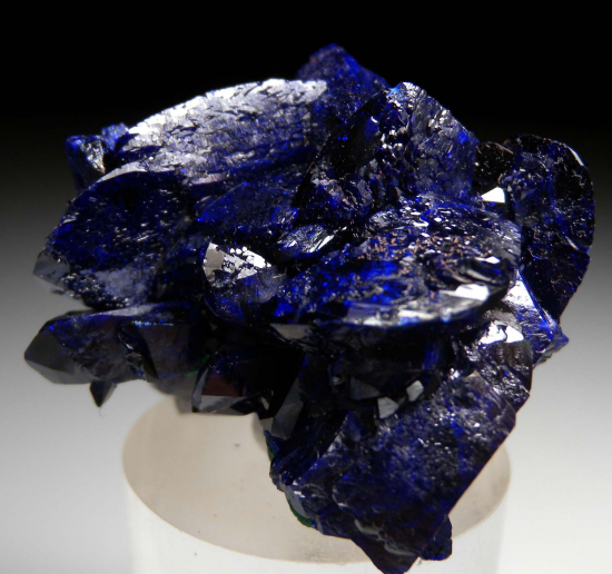 Azurite with Malachite from Watercourse Pocket, Milpillas Mine, Cuitaca, Sonora, Mexico [db_pics/pics/fm449c.jpg]