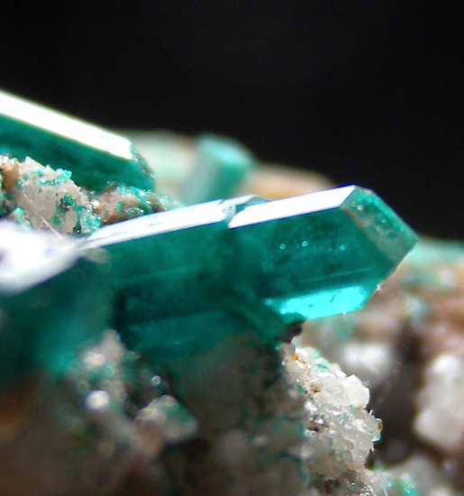 Willemite and Dioptase from Gotala, near Mindouli, Pool Dept., Rep. of Congo [db_pics/pics/fm505d.jpg]