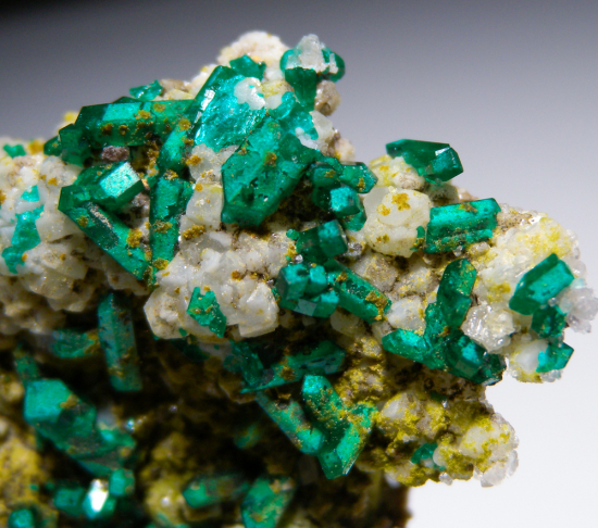 Willemite and Dioptase from Gotala, near Mindouli, Pool Dept., Rep. of Congo [db_pics/pics/fm506e.jpg]
