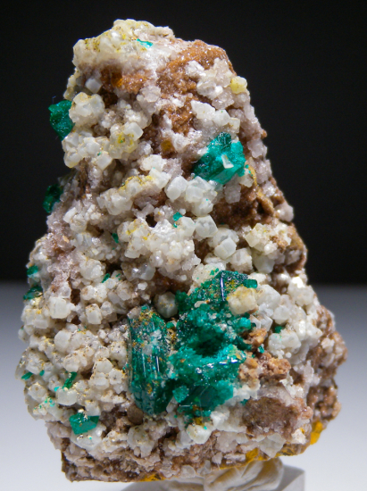 Willemite and Dioptase from Gotala, near Mindouli, Pool Dept., Rep. of Congo [db_pics/pics/fm510d.jpg]
