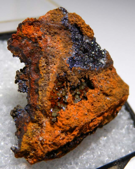 Chalcophanite, Adamite from Mina Oujela, Mapimi, Durango, Mexico [db_pics/pics/fm615a.jpg]