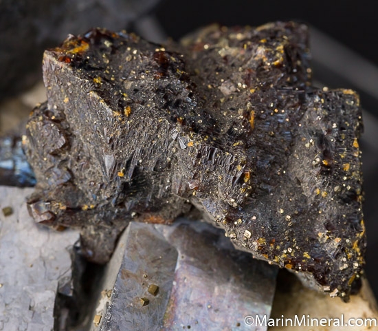 Galena with Sphalerite from Baxter Springs, Cherokee Co., Kansas, USA [db_pics/pics/k177f.jpg]