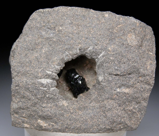 Libethenite from Mindola open pit, Rokana Mine, Kitwe, Zambia [db_pics/pics/lp594a.jpg]