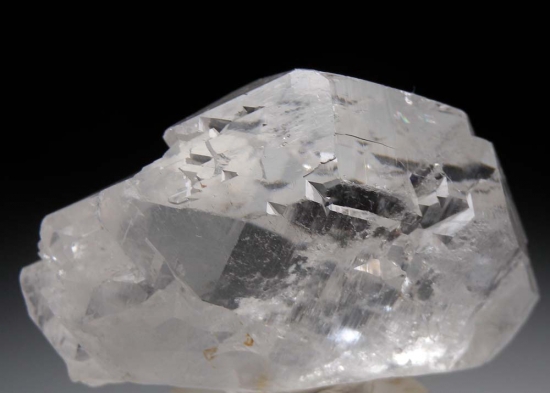 Quartz gwindel from Shalman Valley, Khyber Agency, Pakistan [db_pics/pics/lp879d.jpg]