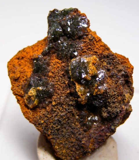 Scorodite from Mina Oujela, Mapimi, Durango, Mexico [db_pics/pics/lp911a.jpg]
