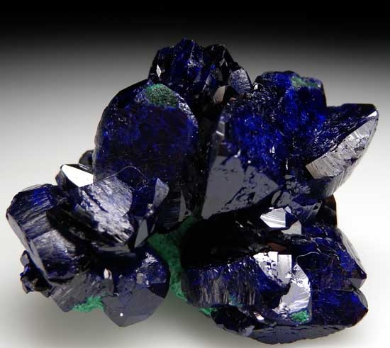 Azurite with Malachite from Milpillas Mine, Cuitaca, Sonora, Mexico [db_pics/pics/m133d.jpg]
