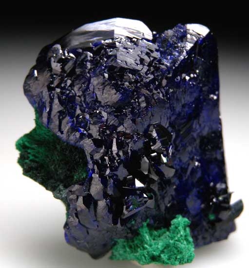 Azurite with Malachite from Milpillas Mine, Cuitaca, Sonora, Mexico [db_pics/pics/m136a.jpg]