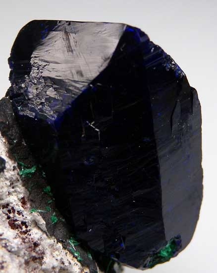 Azurite from Milpillas Mine, Cuitaca, Sonora, Mexico [db_pics/pics/m142b.jpg]