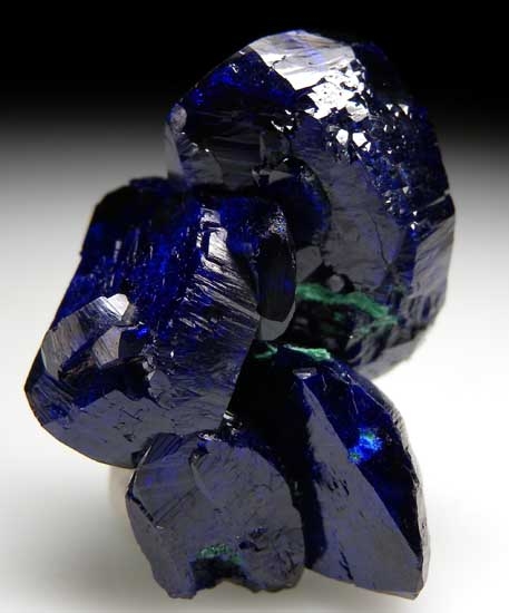 Azurite with Malachite from Milpillas Mine, Cuitaca, Sonora, Mexico [db_pics/pics/m143a.jpg]