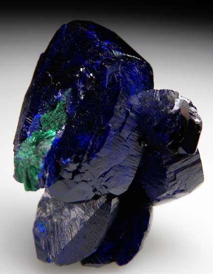 Azurite with Malachite from Milpillas Mine, Cuitaca, Sonora, Mexico [db_pics/pics/m143b.jpg]