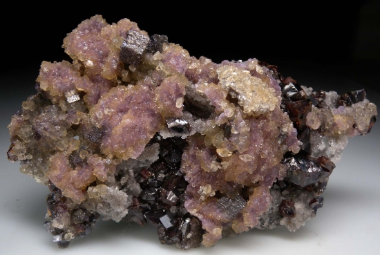 Fluorite, Galena, Sphalerite, Calcite from Elmwood Mine, Carthage, Tennessee, USA [db_pics/pics/mk119a.jpg]