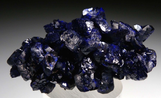 Azurite from Watercourse Pocket, Milpillas Mine, Cuitaca, Sonora, Mexico [db_pics/pics/mk487b.jpg]