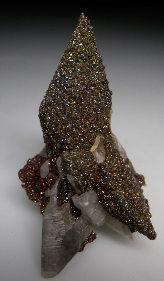 Chalcopyrite on Calcite from Brushy Creek Mine, Viburnum Trend, Reynolds Co., Missouri, USA [db_pics/pics/mk498a.jpg]