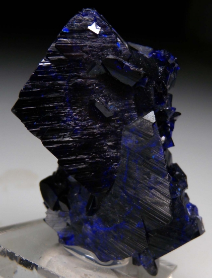 Azurite from Milpillas Mine, Cuitaca, Sonora, Mexico [db_pics/pics/mk530a.jpg]