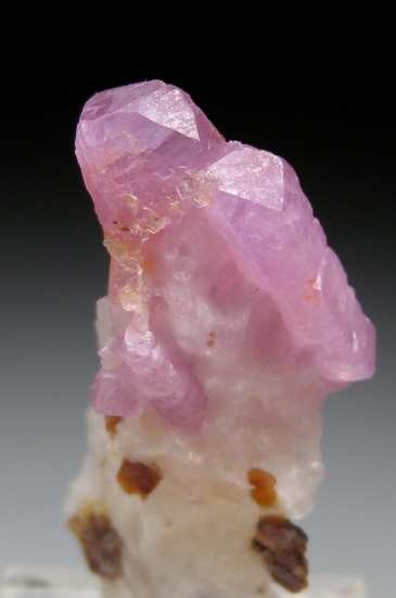 Sapphire from Hunza Valley, Gilgit, Pakistan [db_pics/pics/mk538b.jpg]