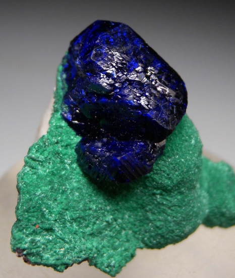 Azurite with Malachite from Milpillas Mine, Cuitaca, Sonora, Mexico [db_pics/pics/mk560c.jpg]