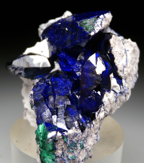 Azurite with Malachite from Milpillas Mine, Cuitaca, Sonora, Mexico [db_pics/pics/mk570b.jpg]