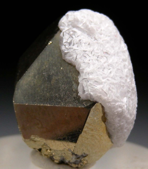 Pyrite with Calcite from Merelani Hills, Arusha, Tanzania [db_pics/pics/mk618d.jpg]