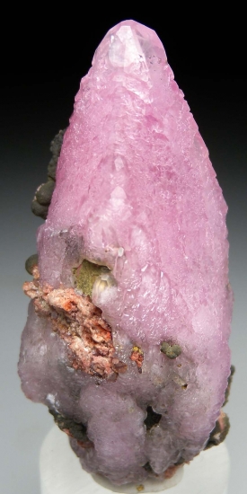 Cobaltian Calcite with Kolwezite from Mupine Mine, Kolwezi Miniing Dist., Lualaba, DR Congo [db_pics/pics/mk641b.jpg]