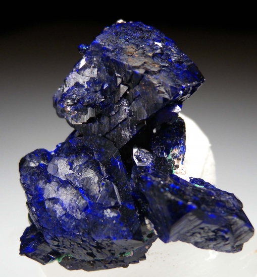 Azurite from Milpillas Mine, Cuitaca, Sonora, Mexico [db_pics/pics/mk678b.jpg]