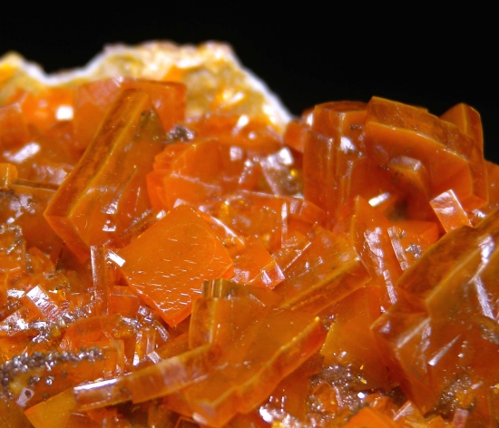 Wulfenite with Descloisite from Los Lamentos, Chihuahua, Mexico [db_pics/pics/mk939b.jpg]
