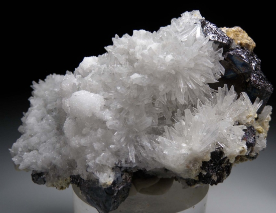 Olshanskyite, Andradite, Roweite from Shijiangshan Mine, Chifeng City, Inner Mongolia, China [db_pics/pics/mk971a.jpg]