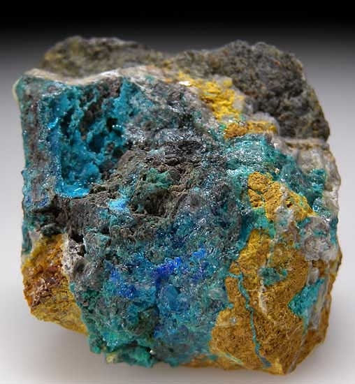 Caledonite and Linarite from Reward Mine, Inyo Co., California [db_pics/pics/na820a.jpg]