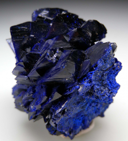 Azurite from Rosette Pocket, Milpillas Mine, Cuitaca, Sonora, Mexico [db_pics/pics/p178b.jpg]