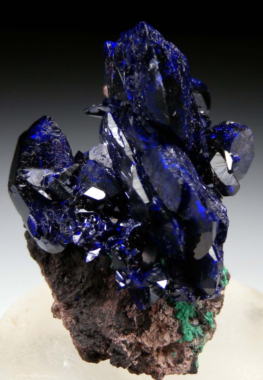 Azurite from Milpillas Mine, Cuitaca, Sonora, Mexico [db_pics/pics/p180a.jpg]