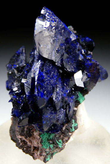 Azurite from Milpillas Mine, Cuitaca, Sonora, Mexico [db_pics/pics/p180b.jpg]