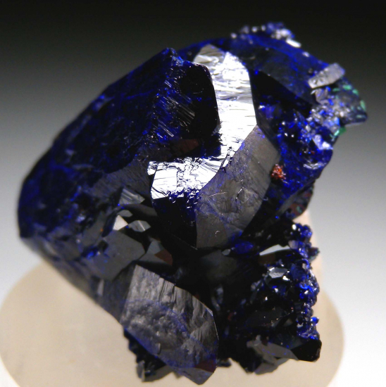 Azurite with Malachite from Milpillas Mine, Cuitaca, Sonora, Mexico [db_pics/pics/p186b.jpg]