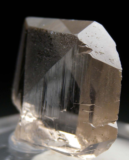 Quartz gwindel from Uri, Switzerland [db_pics/pics/p245e.jpg]