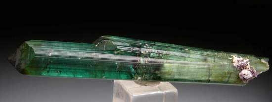 Tourmaline from Rocket Pocket, Pederniera Mine, Sao Jose da Safira, Minas Gerais, Brazil [db_pics/pics/p247a.jpg]