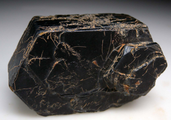 Rutile on Tantalite from Serra das Eguas, Brumado, Bahia, Brazil [db_pics/pics/p327a.jpg]