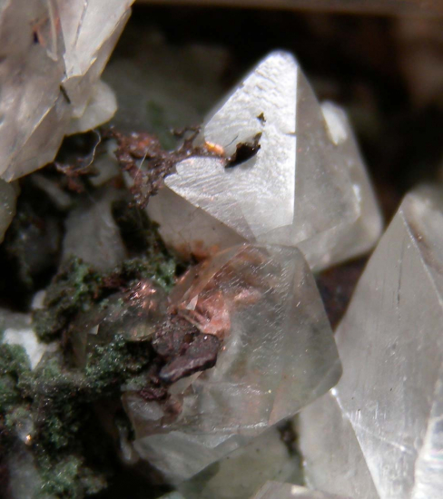 Copper with Calcite from Lake Superior District, Houghton Co., Michigan, USA [db_pics/pics/p381d.jpg]