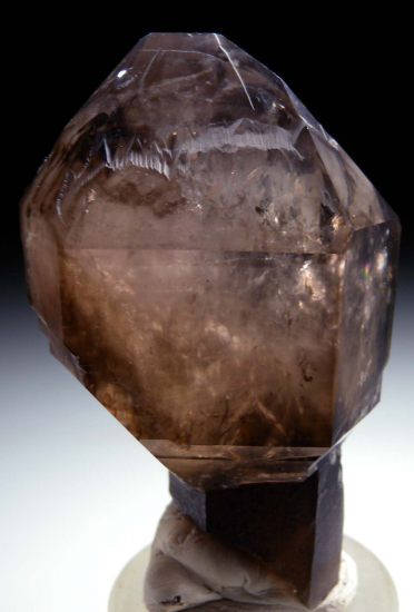 Quartz scepter from Petersen Mountain Quartz Mines, Hallelujah Junction area, Washoe County, Nevada, USA [db_pics/pics/p387a.jpg]