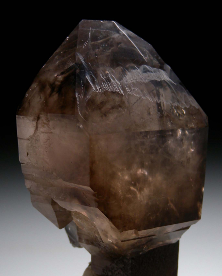 Quartz scepter from Petersen Mountain Quartz Mines, Hallelujah Junction area, Washoe County, Nevada, USA [db_pics/pics/p387c.jpg]