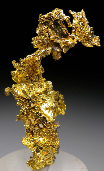 Gold from Eagle's Nest Mine, Michigan Bluff, Placer County, California, USA [db_pics/pics/p390a.jpg]
