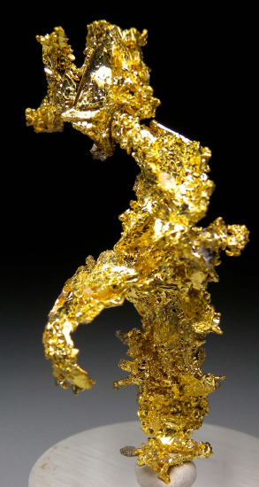 Gold from Eagle's Nest Mine, Michigan Bluff, Placer County, California, USA [db_pics/pics/p390d.jpg]