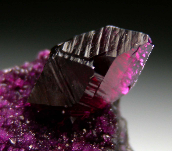 Kammererite from Kop Krom Mine, Kop Daglari, Turkey [db_pics/pics/p485b.jpg]