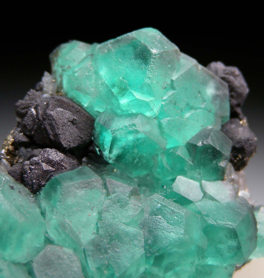 Fluorite with Galena from Milpo Mine, Atacocha mining district, Pasco province, Peru [db_pics/pics/p540c.jpg]