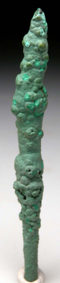 Malachite stalactite from Bisbee, Cochise County, Arizona, USA [db_pics/pics/p542a.jpg]