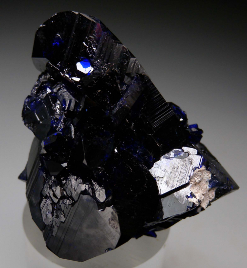 Azurite from Milpillas Mine, Cuitaca, Sonora, Mexico [db_pics/pics/p644b.jpg]