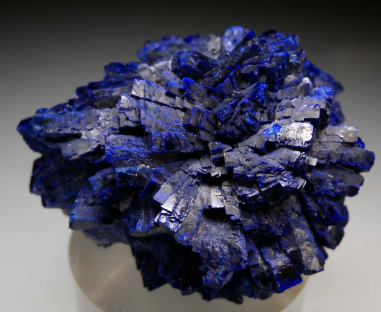 Azurite from Shilu Mine, Guandong Prov., China [db_pics/pics/p680b.jpg]