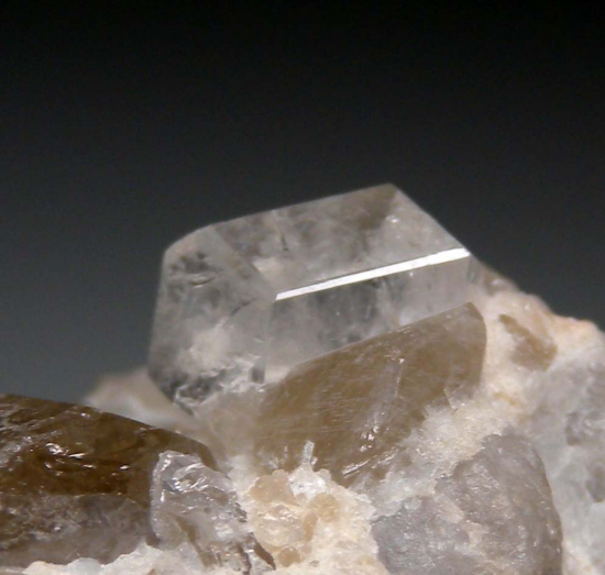 Phenakite with Smokey Quartz from Khetchel, Malo, near Momeik, Myanmar [db_pics/pics/p735d.jpg]