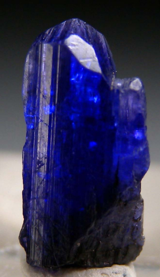 Tanzanite (Cobalt Blue) from Merelani Hills, Arusha, Tanzania [db_pics/pics/p849a.jpg]